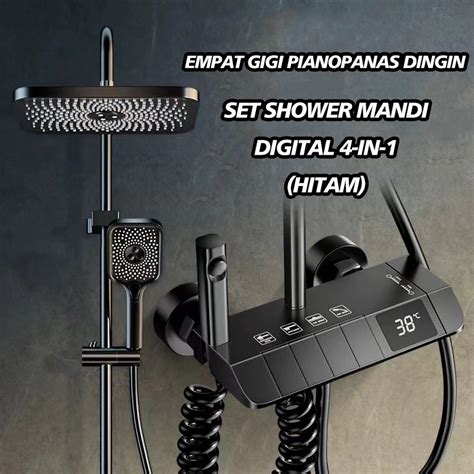 Jual Shower Kamar Mandi Dalam Tampilan Digital Suhu Konstan Set