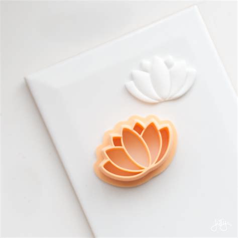 Lotusbl Te I Cm I Ausstechform I Polymer Clay Cutter I Verschiedene