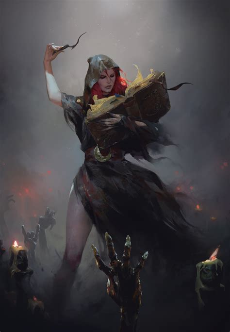 On Twitter Concept Art Characters Fantasy Witch Dark