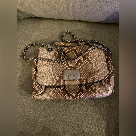 Snakeskin Michael Kors Crossbody Gem
