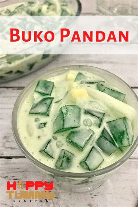 Buko Pandan Recipe Happy Tummy Recipes Recipe Buko Pandan Recipe