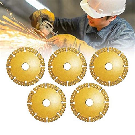 2X 5Piece Indestructible Disc For Grinder Angle Grinder Cutting Disc