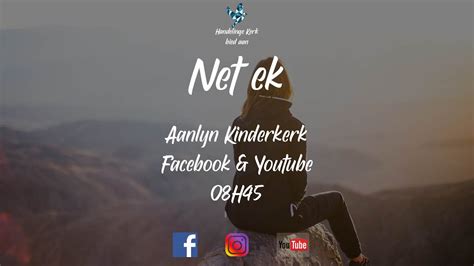 Handelinge Aanlyn Net Ek Kinderkerk YouTube