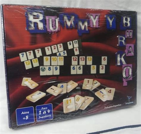 Juego De Mesa Rummy Y Burako Milenium Import