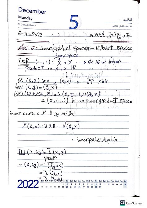 Lec Lec Functional Analysis Mathematics Studocu