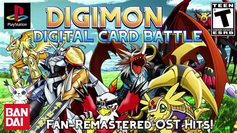 REMASTERED Digimon Digital Card Battle OST Hits YouTube