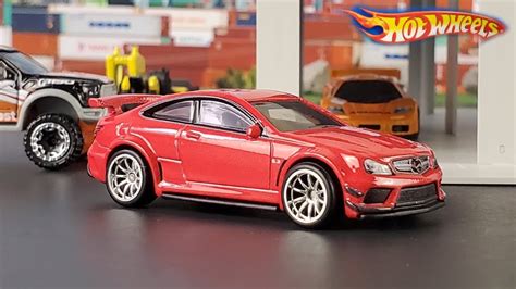 Hot Wheels Mercedes Benz C Amg Coupe Black Series Youtube