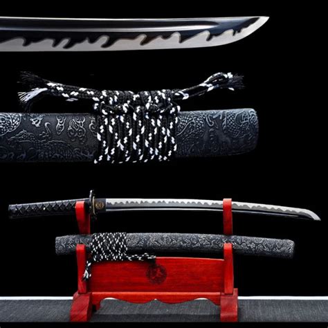 Black Wakizashi Katana