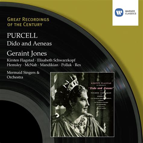 Purcell Dido And Aeneas Album By Geraint Jones Mermaid Orchestra