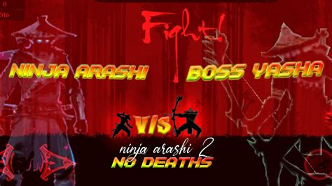 Ninja Arashi Act Boss Fight With Yasha Chapter Boss Youtube