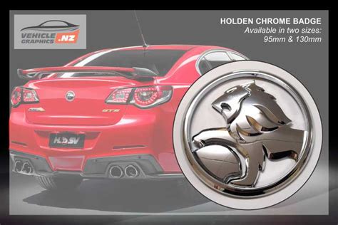 Holden Chrome Lion Badge Holden Decals Vehicle Graphics Nz