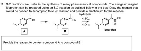 Solved Sn Reactions Are Useful In The Synthesis Of Many Chegg