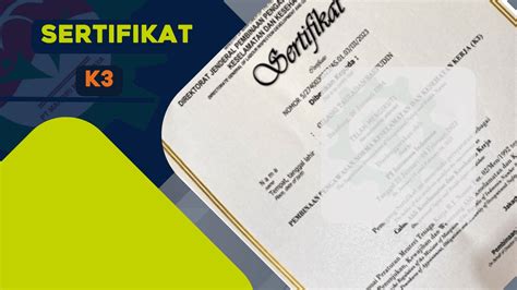 Sertifikat K3 Pentingnya K3 Di Lingkungan Kerja Pelatihan K3 Kemnaker