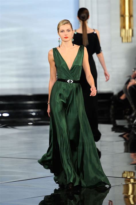 Ralph Lauren Green Evening Gowns Fashion Dresses