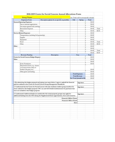 53 Budget Proposal Template | RedlineSP