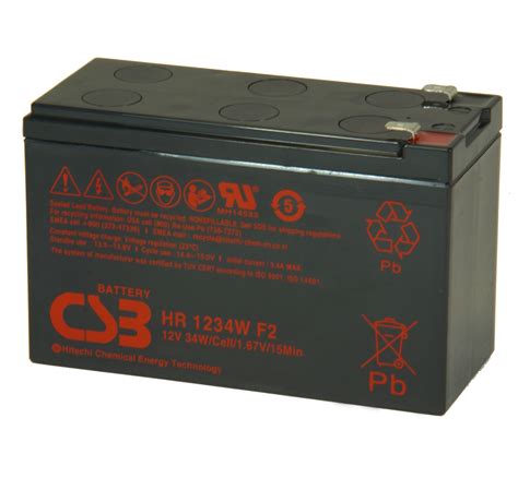 Csb Hr W F Lead Acid Batter Inc Free Delivery Mds Battery