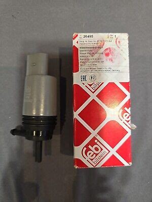 Febi 26495 Windscreen Washer Pump Fits BMW EBay