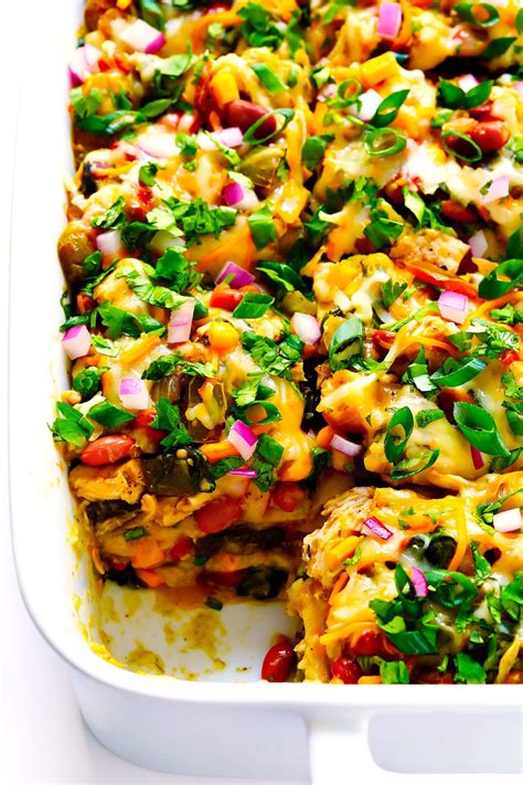 Verde Chicken Enchilada Casserole Gimme Some Oven My Recipe Magic