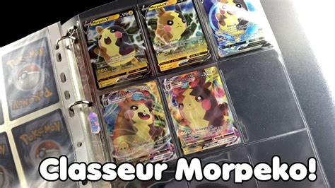 Je Vous Pr Sente Mon Classeur De Cartes Pokemon Morpeko Commune A Ultra