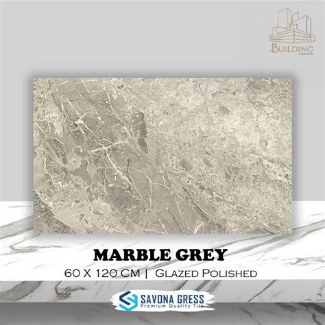 Jual Granite Lantai X Marble Grey Glossy Savona Gress Shopee