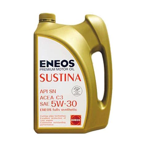 Promo ENEOS Sustina 5W-30 4 liter Diskon 12% di Seller Sentra Pelumas ...