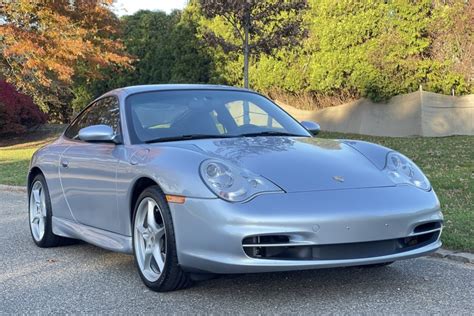 18k Mile 2002 Porsche 911 Carrera Coupe 6 Speed For Sale On Bat