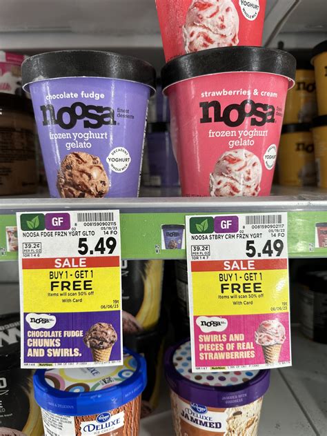 Noosa Frozen Yoghurt Gelato Is As Low As Kroger Krazy