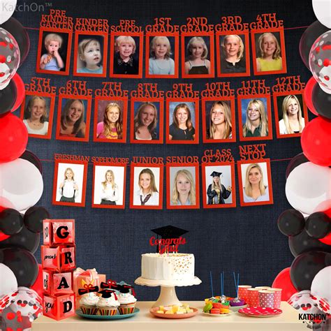 K 12 Graduation Photo Banner 5x7 Photo Cards 126 Graduation Picture Banner