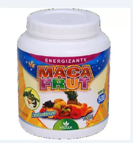 Maca Frut Vidax Batido Instantaneo Pote 500gr Cuotas sin interés