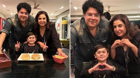 Farah Khan Shares Photo With Brother Sajid Khan Abdu Rozik As She