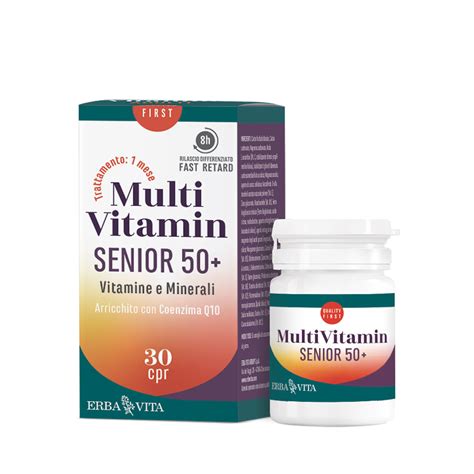 MULTIVITAMIN SENIOR 50 Erba Vita Group SpA Intl