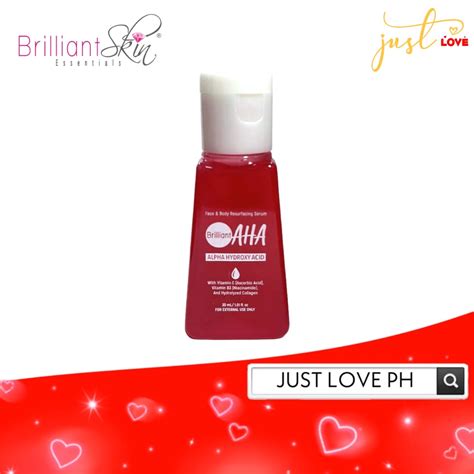 Brilliant Skin Aha Face And Body Resurfacing Serum Ml Shopee