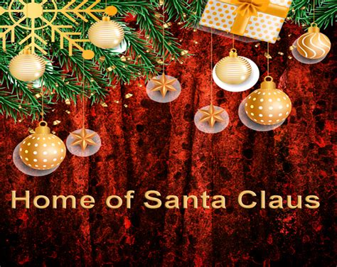 Home Of Santa Claus By Bardon