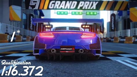 ASPHALT 9 ACURA NSX GT3 EVO GRAND PRIX QUALIFICATION ROUND 1 1