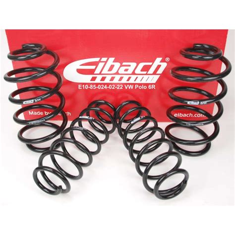 Eibach Pro Kit 25 30mm Lowerings Springs Vw Polo 6r Gti Only 15