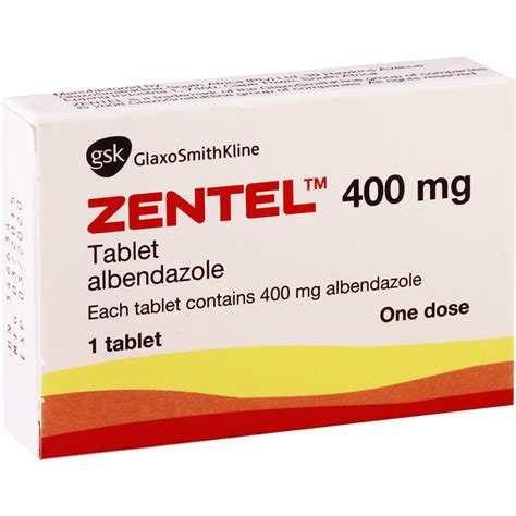 Zentel 400mg 1t Aversi