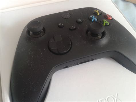 I just bought a Xbox Controller. The box looks normal, but the inside is very dusty. Is this ...