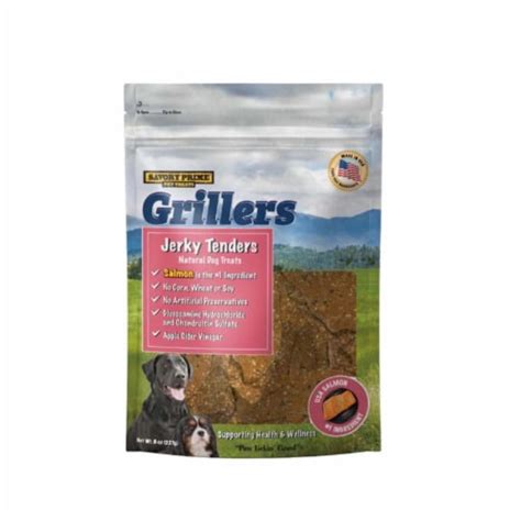 Savory Prime Pet Treats 810359005676 16 Oz Grillers Salmon Tenders Dog