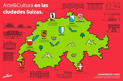 Cabe En Un Mapa Todo El Arte De Suiza Yorokobu