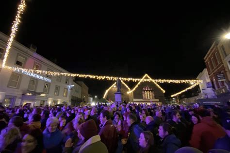 Video Harry Potter Actor Chris Rankin Switches On Brecons Christmas