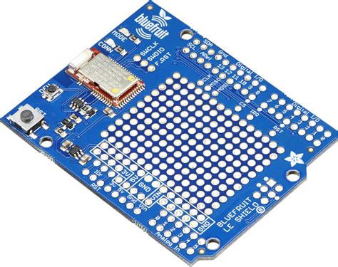 Adafruit Bluefruit LE Shield Bluetooth LE For Arduino Skroutz Gr