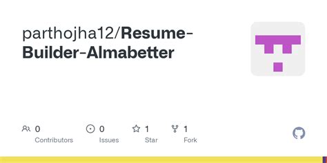 Github Parthojha12 Resume Builder Almabetter