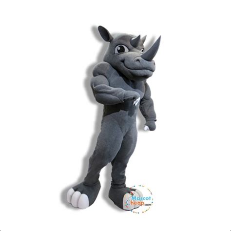 College Sports Rhino Mascot Costume