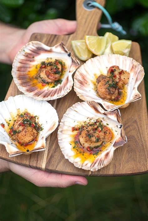 Scallops On The Half Shell An Easy And Delicious Starter For Any Party Vevelicious Seafood