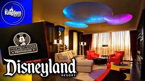 Inside The Mickey Mouse Penthouse At The Disneyland Hotel - YouTube