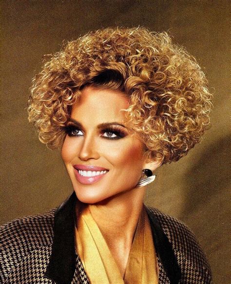 Curly Perm Short Curly Hair Curly Hair Styles New Perm 1980s Hair Permed Hairstyles Hair