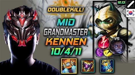 Grandmaster Kennen Mid Vs Sylas Kr Youtube