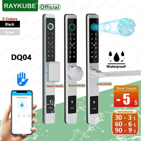 Raykube Cerradura Inteligente Dq Slim Advanced Para Puerta Corredera