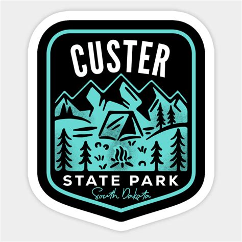 Custer State Park South Dakota Custer State Park Sticker Teepublic