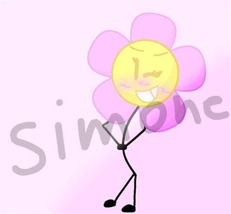 Flower Bfb Fanart By Dwtdsimone On Deviantart